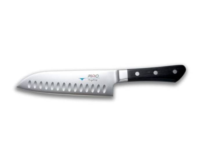 MAC Professional-Reihe Santokumesser mit Kullen, 16,5 cm (MSK-65)