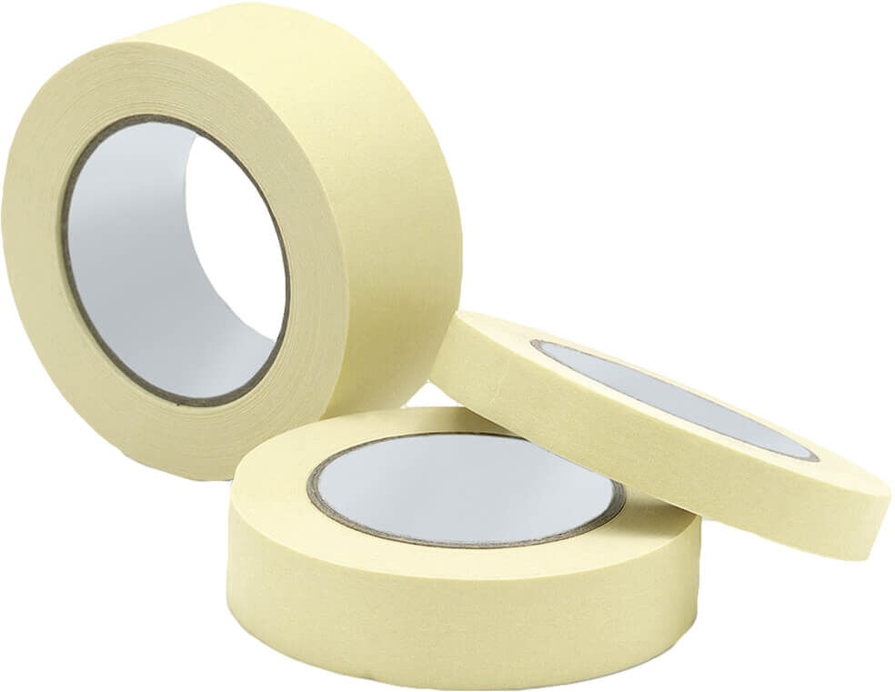 aXpel Malerabdeckband / Abdeckband 25mm x 50m beige