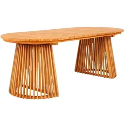 Ebuy24, Gartentisch + Balkontisch, Gartentisch Björk (200 x 90 x 75 cm)