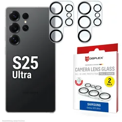 DISPLEX Full Cover Camera Lens Glass, Samsung Galaxy S25 Ultra (2 Stück)