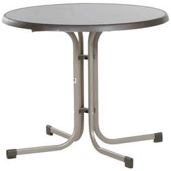 Sieger 209/C-M Boulevard-Klapptisch Ø 86 cm, champagner