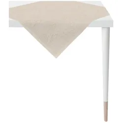 Apelt Tischdecke Paisley 100 x cm Mischgewebe Grau Taupe
