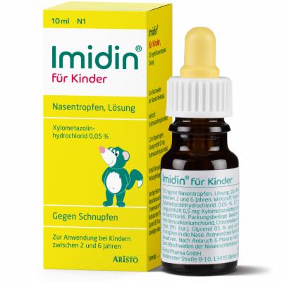 Aristo Pharma GmbH IMIDIN Nasentropfen für Kinder 10 ml 01610901