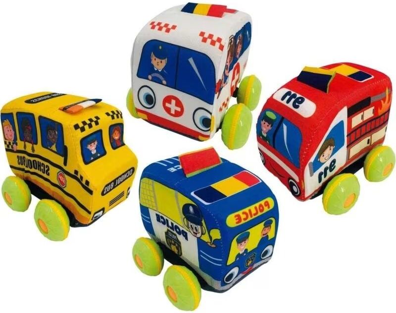 Toy Planet Set De Vehículos De Emergencia Multicolor 18 Meses Unisex
