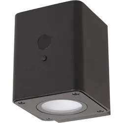 Lucide, Gartenbeleuchtung, RAMIN LED Wandleuchte 1W dimmbar IP54 Steuerbare Lichtfarbe Modern Schwarz 15818/01/30 (100 lm, IP54)