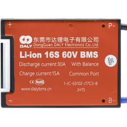 BMS 16S 60V 30A [DALY]