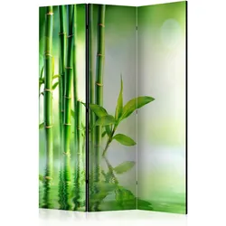 Paravent Green Bamboo Grün/Hellgrün