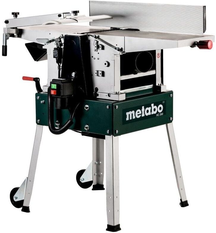 Elektrohobel METABO "HC 260 C - 45506 DNB", grün (grün, schwarz, silberfarben), B:62cm H:96cm L:111cm, Hobelmaschinen, Elektrohobel grün, schwarz, silberfarben Einheitsgröße