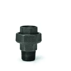 gebofittings Temperguss Gewindefittings 331 - Verschraubung flach 2, schw."