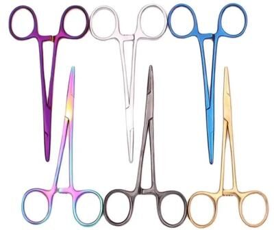 Uplift Treasures Pet Hemostatic Forceps 13cm Stainless Steel Professional Grooming And First Aid Tool cw jd be