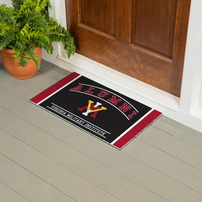 Evergreen 28 in. x 16 in. Virginia Military Institute Alumni Full Color PVC Door Mat