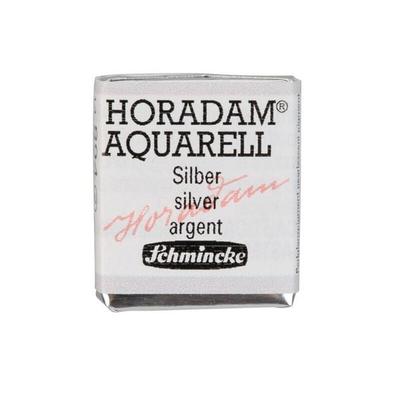 Schmincke Horadam Aquarell 1/2 Näpfchen, Silber