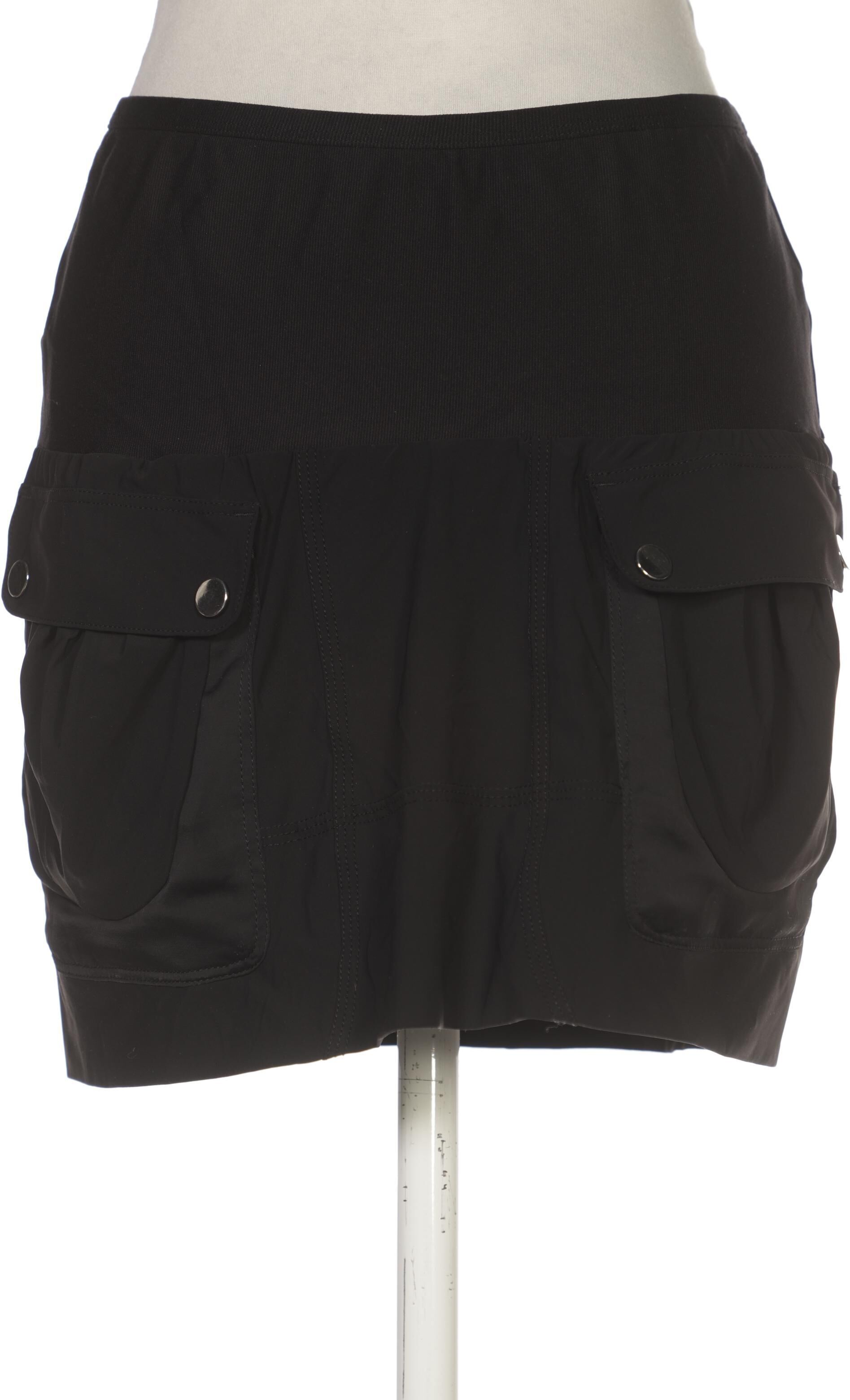 High Damen Rock, Schwarz, Gr. W25, kein / Etikett - Second Hand
