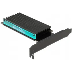 Delock Host Bus Adapter PCIe x4 - M.2, NVMe, Key M, RGB-LED, Storage Controller
