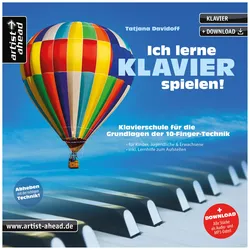 Artist Ahead Ich lerne Klavier spielen! - Tatjana Davidoff - Lehrbuch