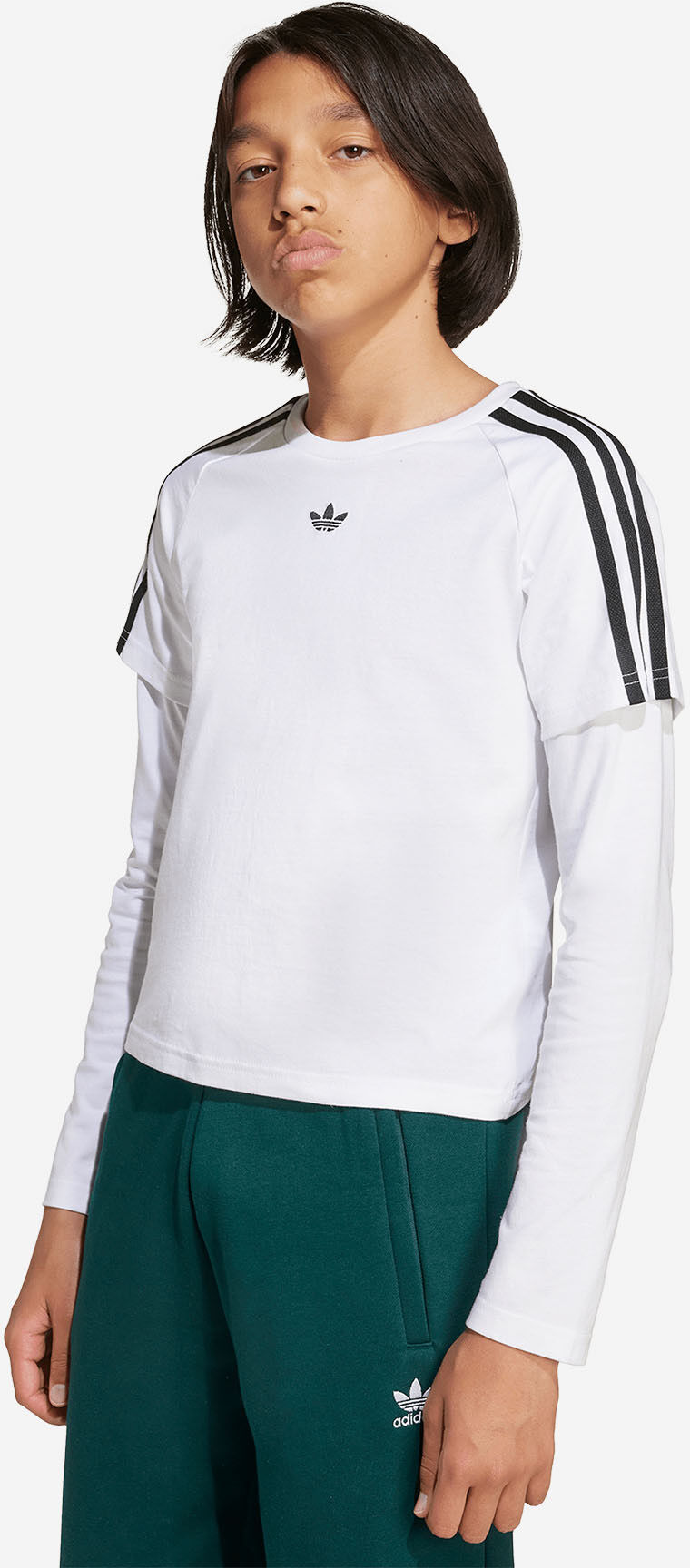 Adidas O Girl Jr - T-shirt - Bianco 9-10ANNI