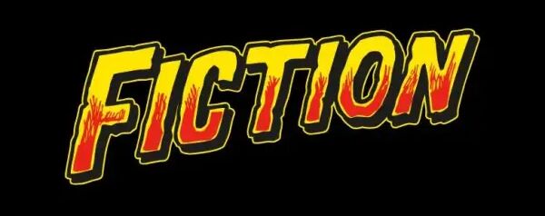Fiction BMX Fiction Banner (Orange/Black 100x40cm)