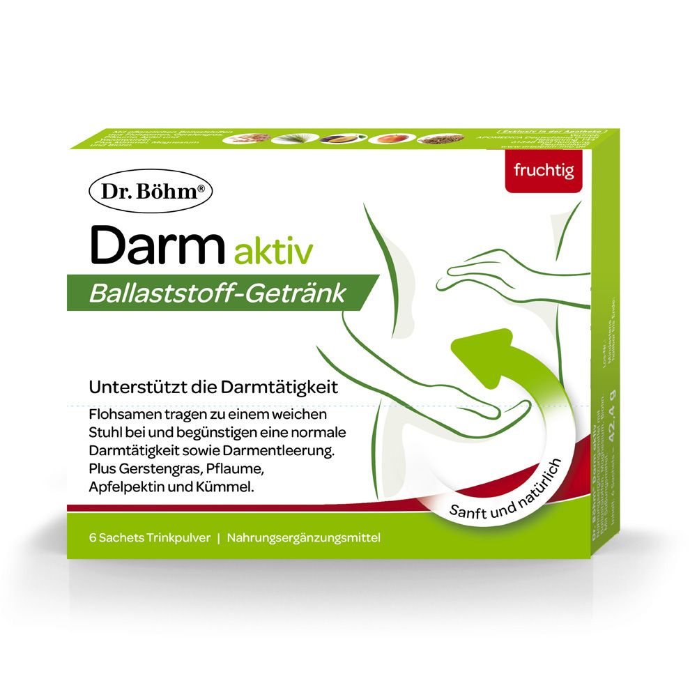 Dr.böhm Darm aktiv Pulver 6x6,3 g
