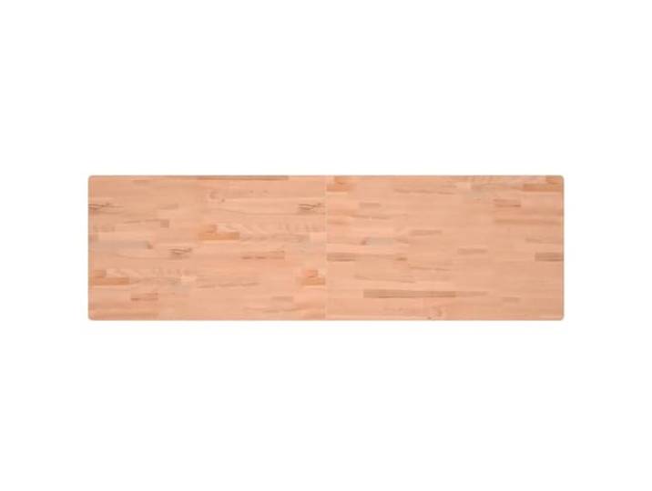 Schreibtischplatte 180 x 55 x 2,5 cm klappbar Massivholz Buche Lackierung Massives Buchenholz mit Lackierung, faltbares Design mit Scharniersystem, für Bürotische und Esstische, 180 x 55 x 2, 5 cm