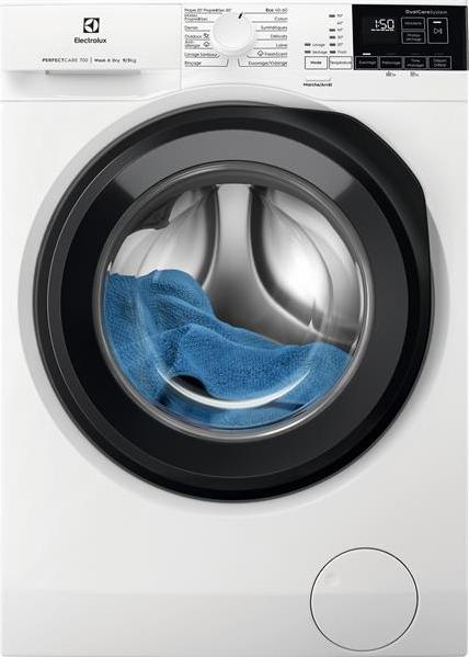 Electrolux EW7W954DA, Frontlader, Freistehend, Weiß, Links, Anthrazit, Anthrazit