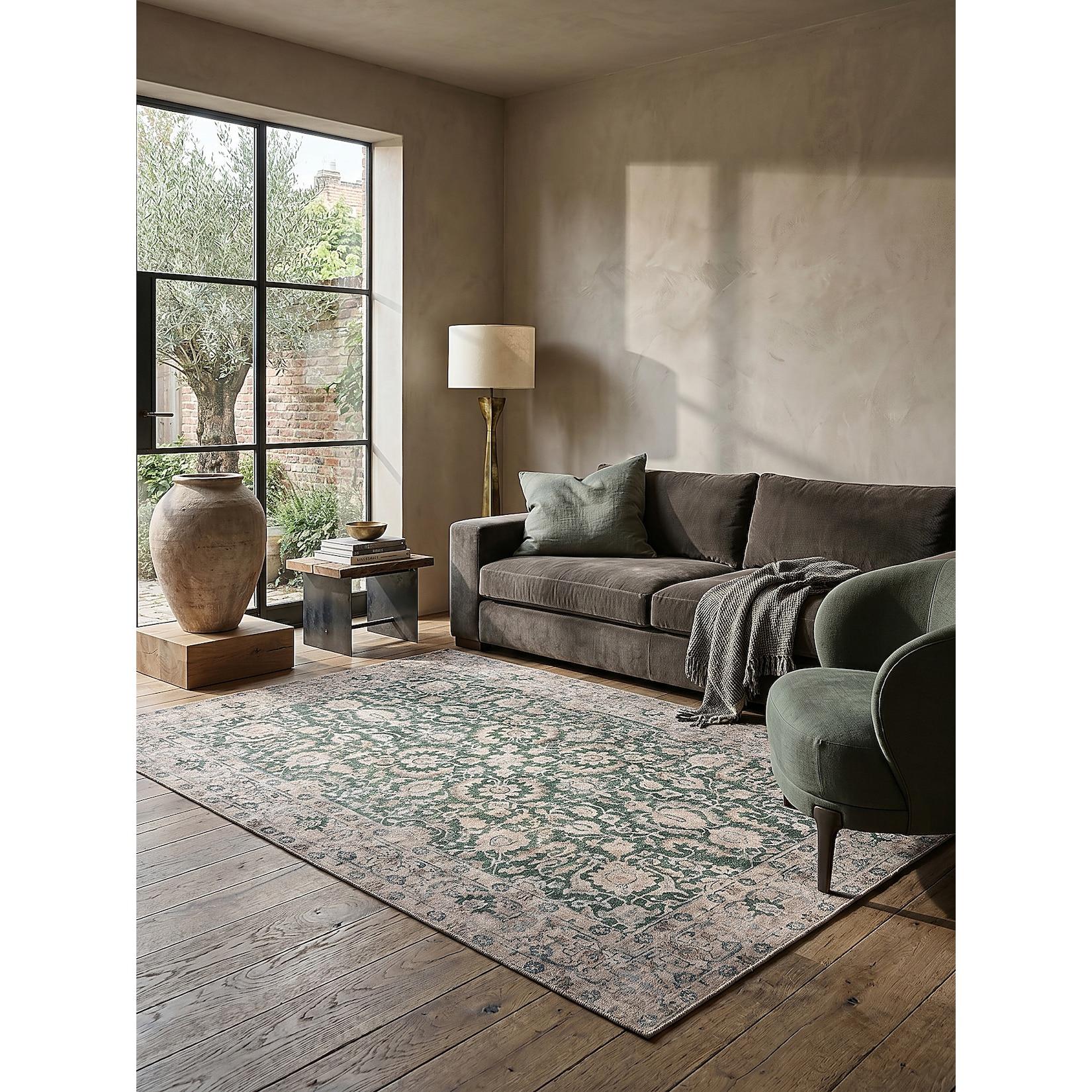 Teppich Orient Grün 152 x 230 cm - HURST Kadima Design