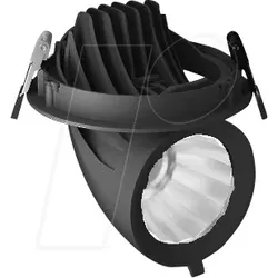 HEIT LL-510029 - LED Einbau Downlight, schwarz, 25 W, 3125 lm, 3000 K, 25°