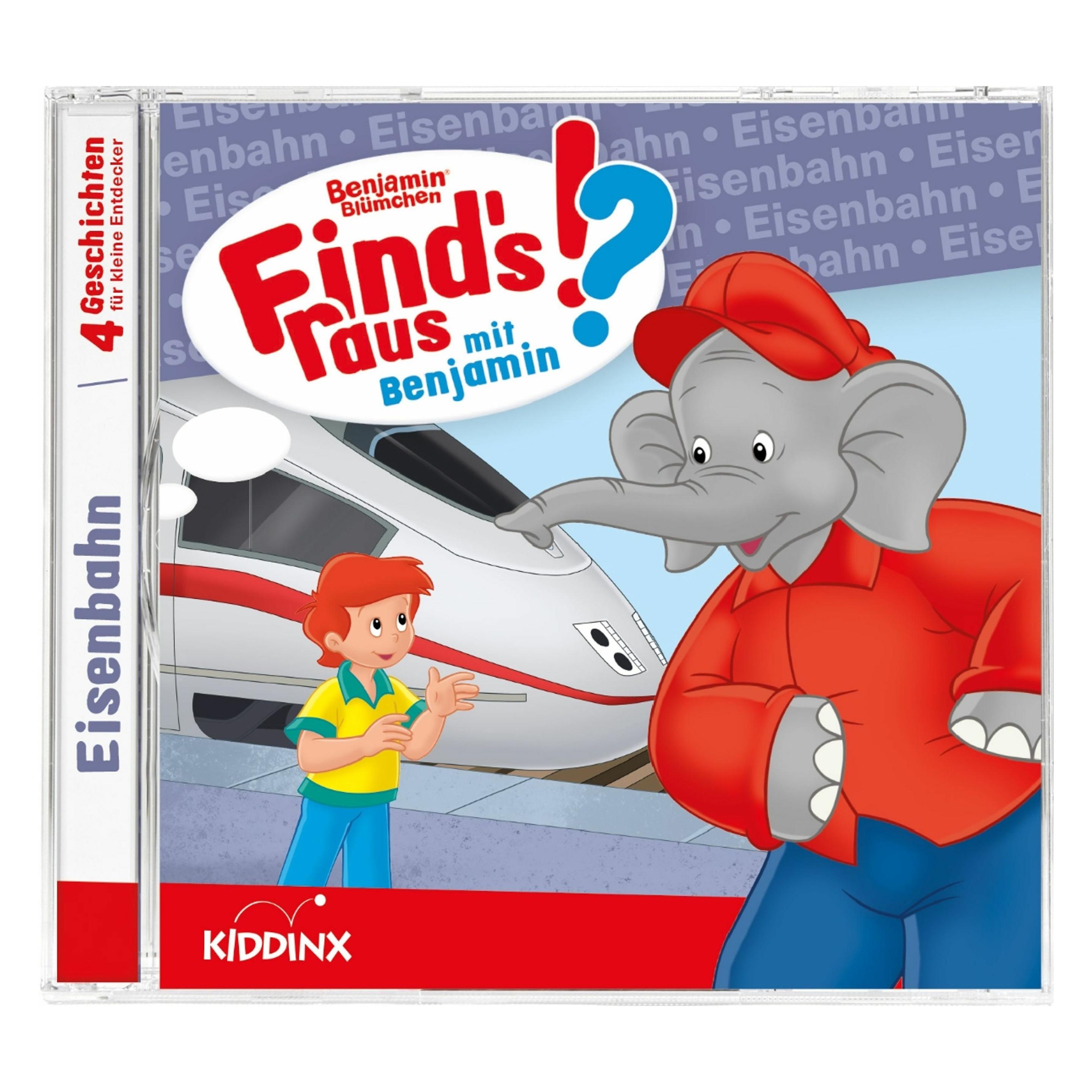 Kiddinx Benjamin Blümchen Finds raus: Eisenbahn (Benjamin Blümchen, Deutsch) (58515778)