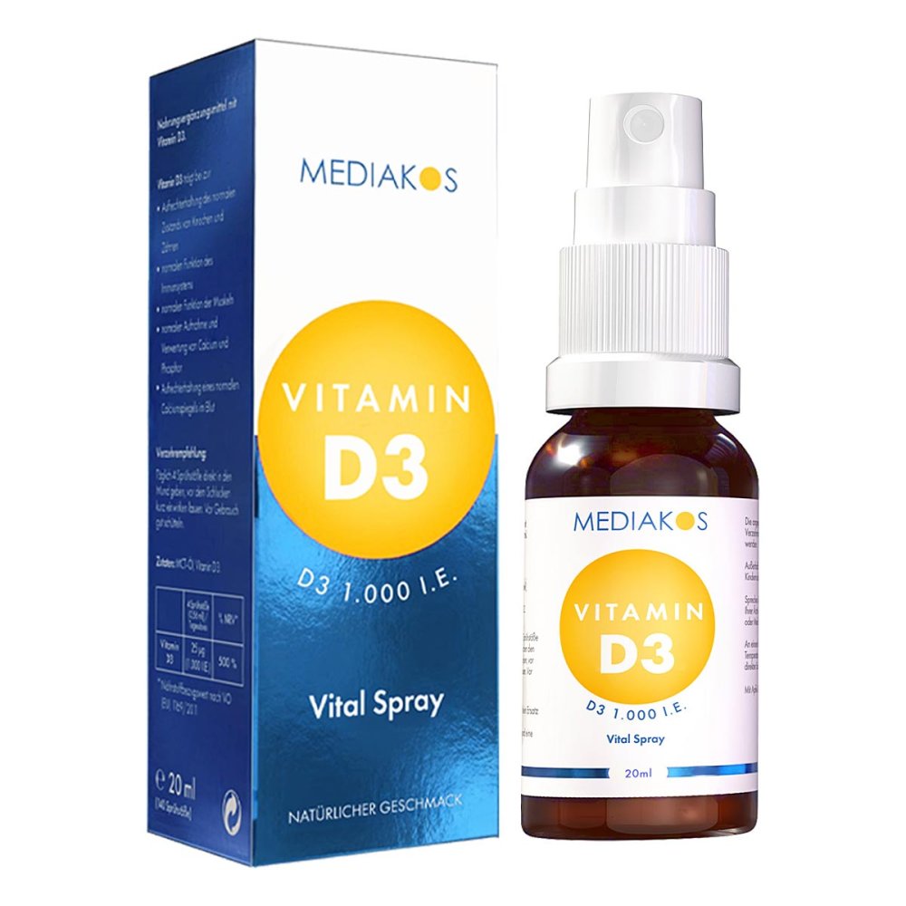 Mediakos GmbH Vitamin D3 1000 I.e. Mediakos Vital Spray 18133285