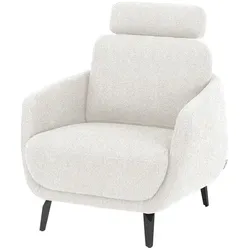 Jette Home Sessel aus Bouclé Jette About , weiß