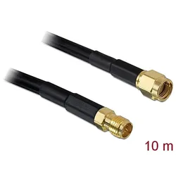 DELOCK HF Kabel RP-SMA -> RP-SMA StBu 10.00m low loss
