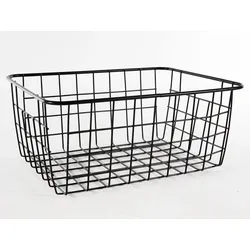 Korb BLACK (BHT 28x22x12,50 cm) - BHT 28x22x12,50 cm