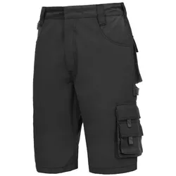 AS Arbeitsschutz Arbeitshose Nitras Motion Tex Plus kurz | schwarz | Gr.66