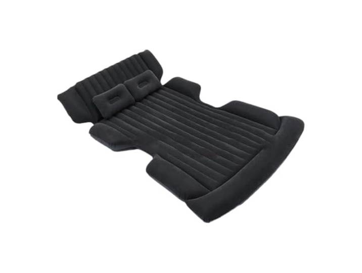 LCQSYE Auto-Camping-Luft-Automatratze Auto-Reisebett, aufblasbarer Kofferraum für Schlafen(Black)