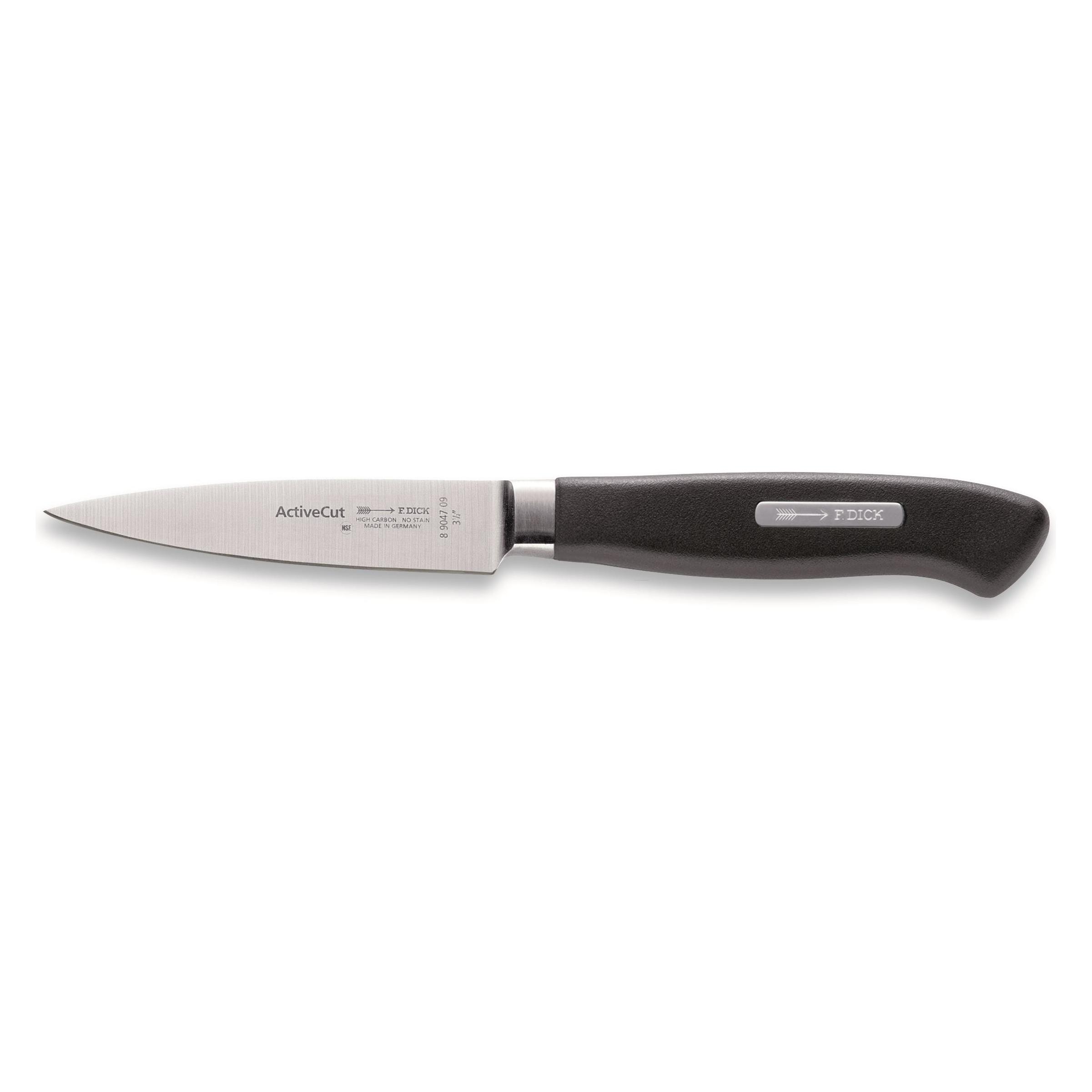 F. Dick Dick Küchenmesser Officemesser ActiveCut Messer mit Klingenlänge 90mm Kochmesser (9 cm, 1x) (ActiveCut)