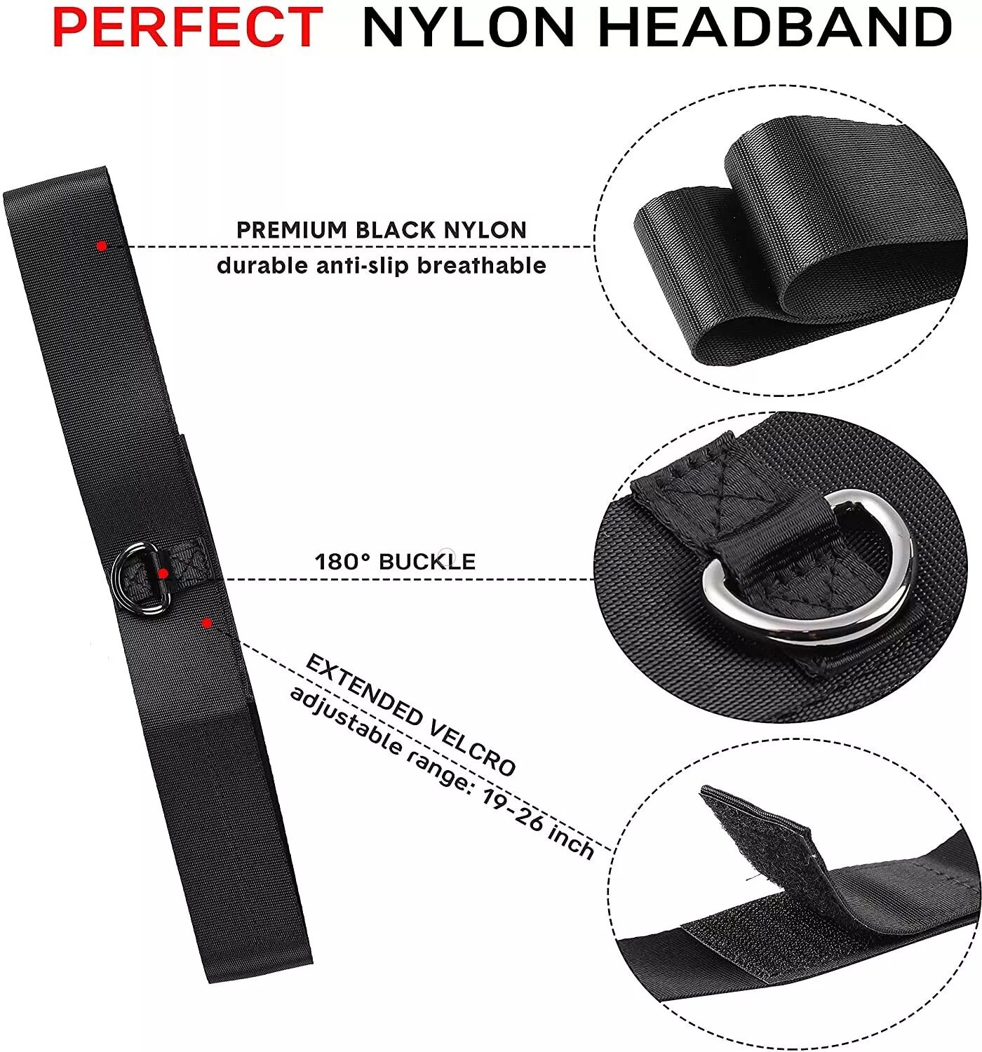 INF Stirnband und 3 Reflexbällen
