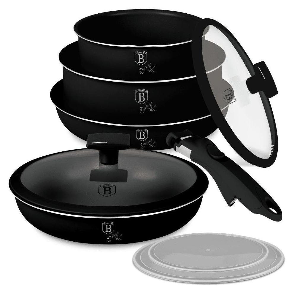 Berlinger Haus BH8257 Set kookgerei matzwart