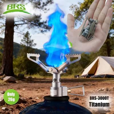 Uplifted Finds BRS 3000T Mini Titanium Camping Stove Ultralight 26g Pocket Furnace For Hiking & Survival BRS 3000T Mini Titanium Camping Stove Ultralight 26g Pocket Furnace For Hiking & Survival