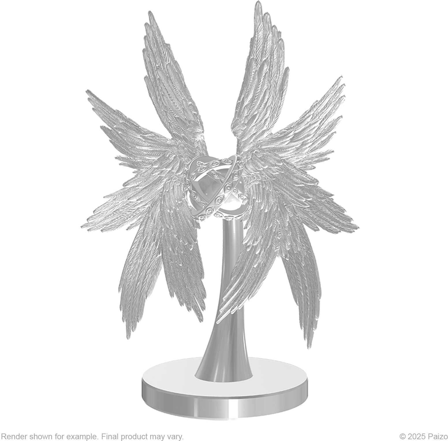 Pathfinder Battles Deep Cuts Unpainted Miniatures: Procyal (Raccoon Agathion) & Zoaem (Ring Archon) for Fantasy Roleplaying, Ages 14+, by Wiz Kids LLC