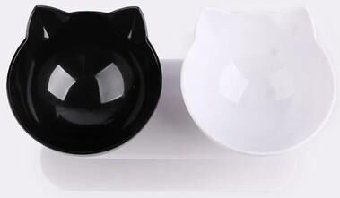 Uplifted Finds Dual Station Orthopedic Feeding Hub black And White