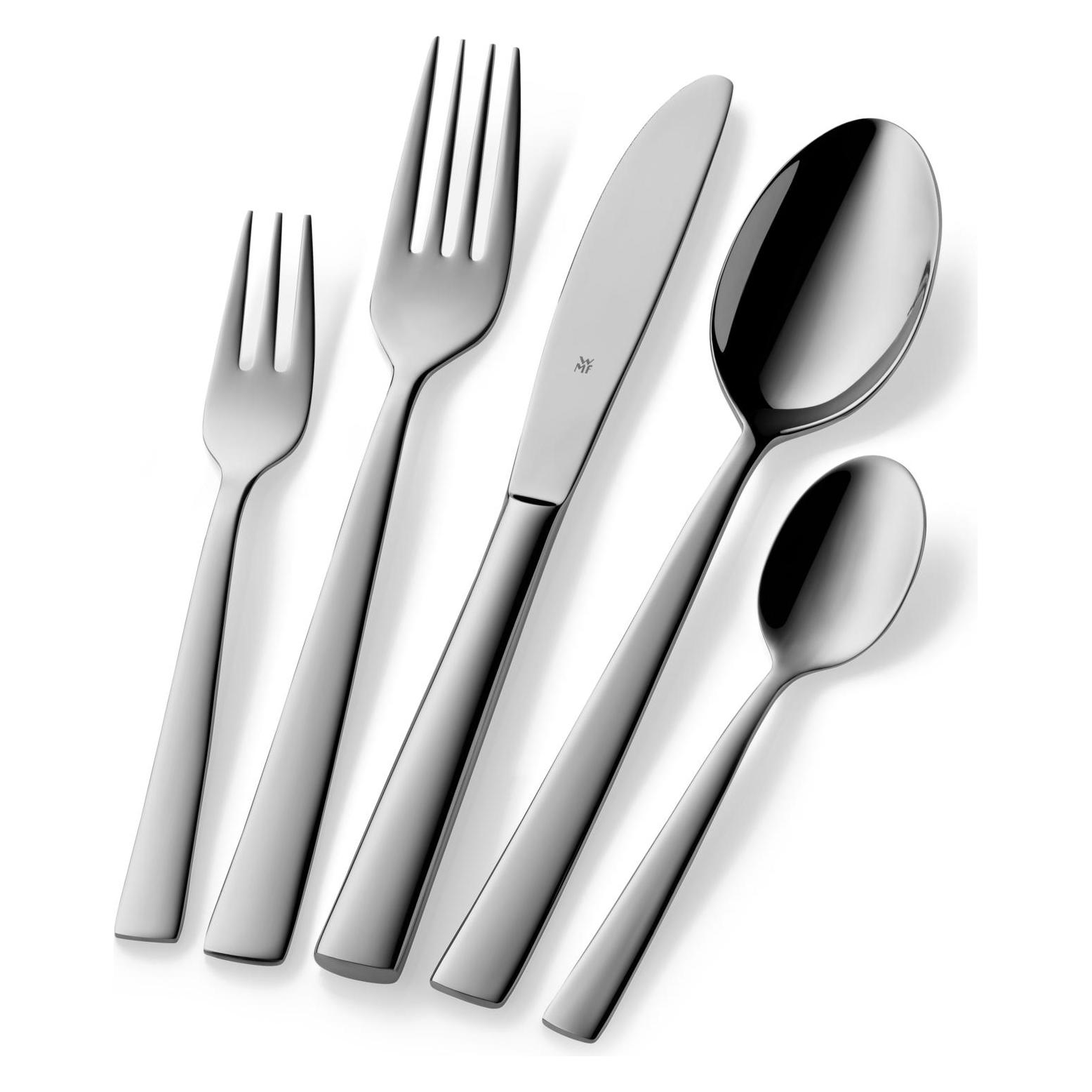 WMF Essbesteck Besteckset 6 Personen Philadelphia 30tlg Monobloc Edelstahl 18/10 poliert (30 Stk., Besteck Set) (1166916040)
