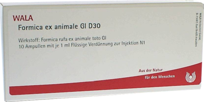 WALA Heilmittel GmbH FORMICA EX animale GL D 30 Ampullen 10X1 ml 02830651