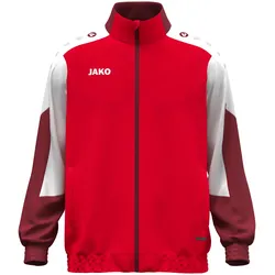 Jako JAKO Dynamic Team Webjacke rot/weiß/dunkelrot 4XL