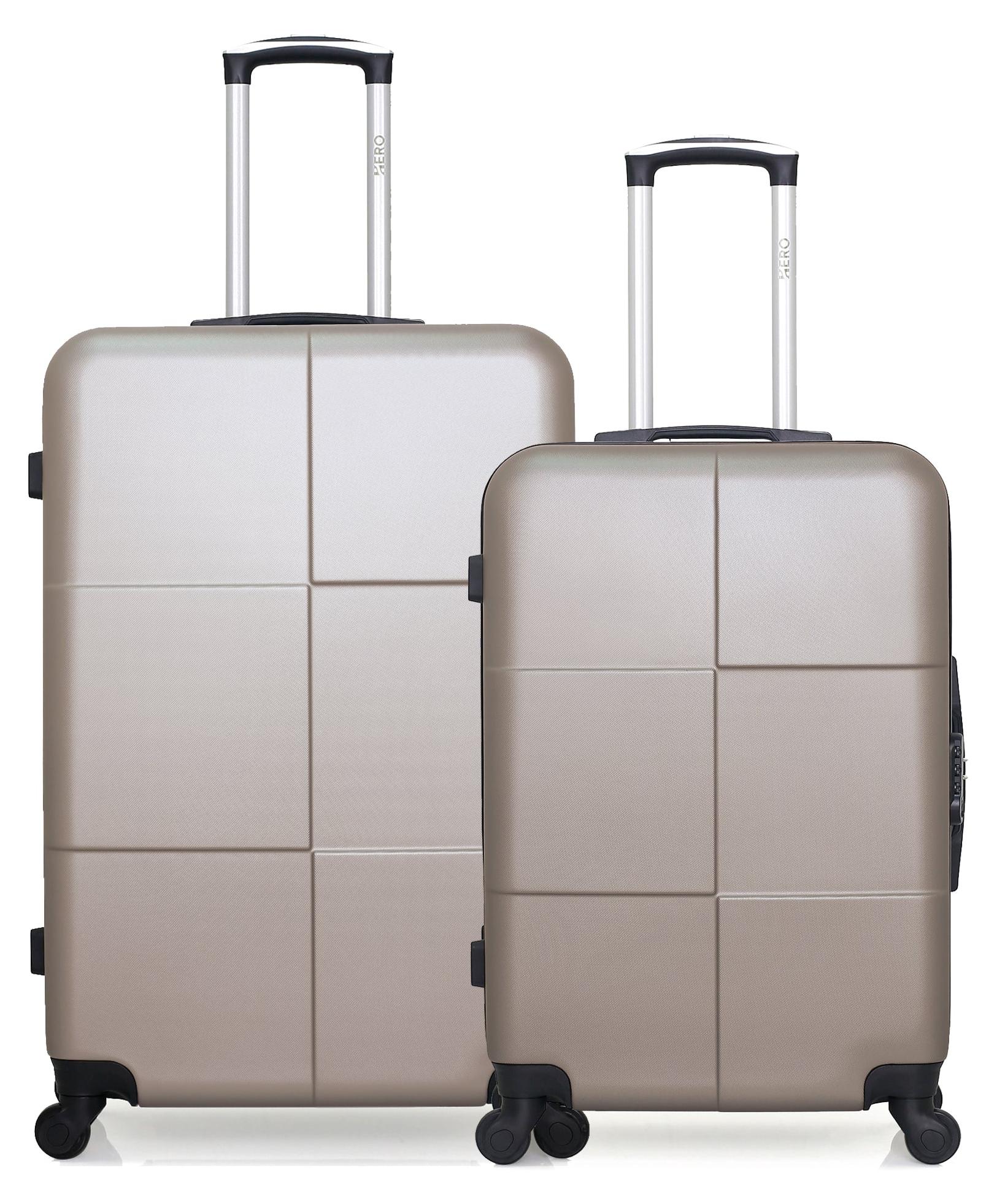 HERO - 2er-Set - Großer Koffer und Wochenendkoffer CORONADO