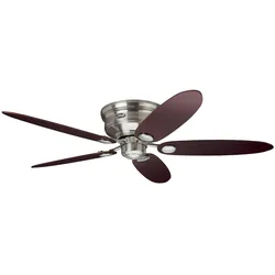 Casafan Hunter Low Profile III 132cm oder 112cm Gebürstetes Nickel