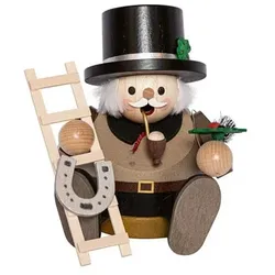 GLÄSSER SEIFFEN Räuchermann sitzend Designauswahl inkl. Räucherkerzen Höhe ca. 13cm
