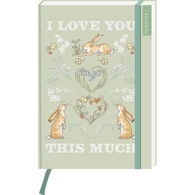 myNOTES Papeterie: Weißt du eigentlich, wie lieb ich dich hab? Notizbuch A5, Notizbuch von , arsedition
