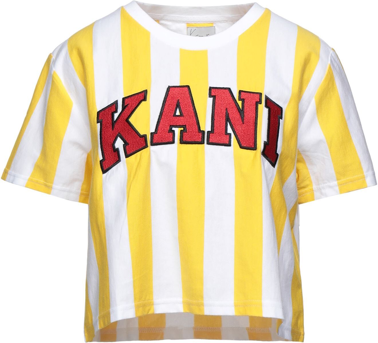 Karl Kani Camiseta Mujer Amarillo XS Mujer