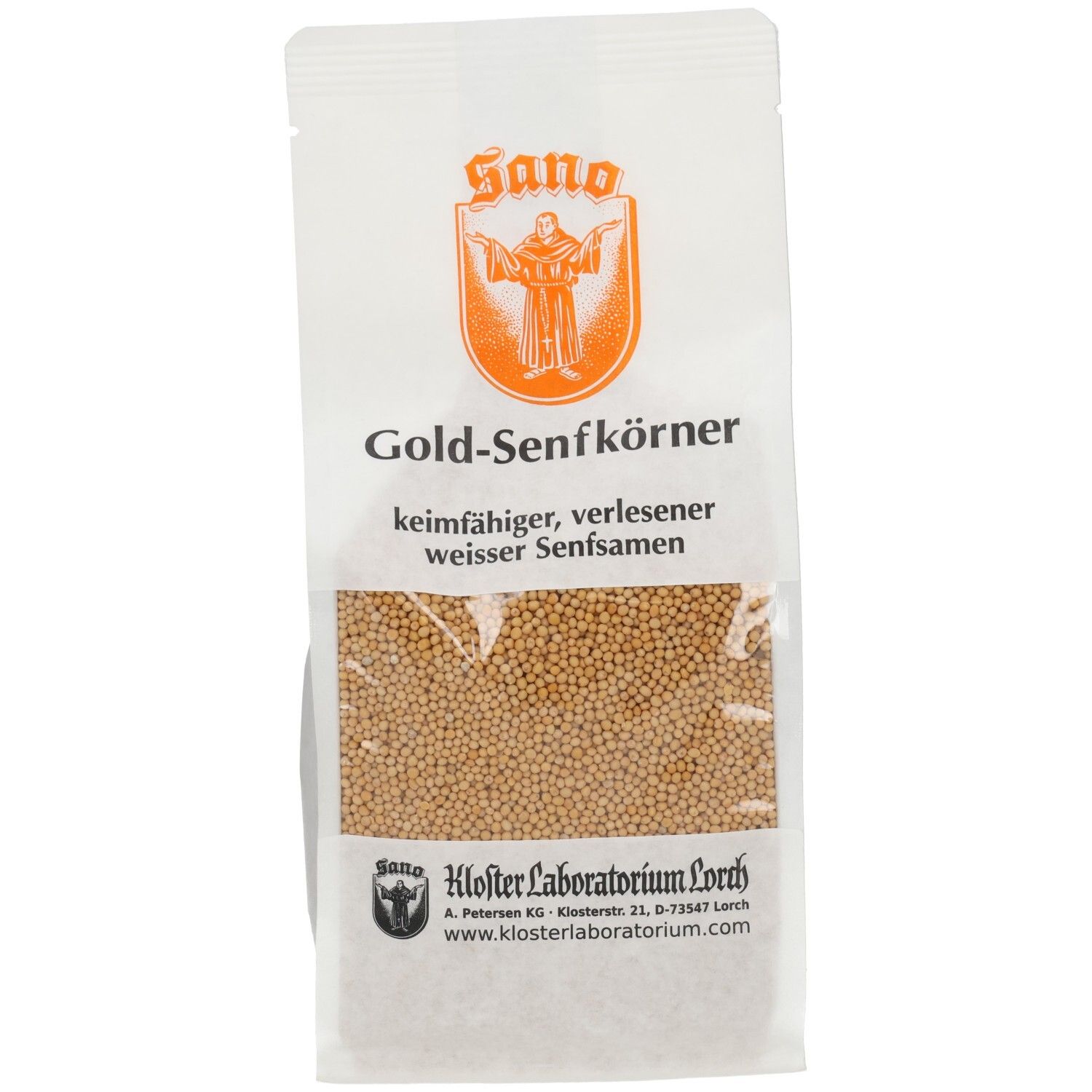 Sano Gold Senfkörner 500 g Samen