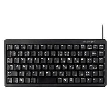 Cherry Compact keyboard 86 key USB/PS2 GERMAN (DE, Kabelgebunden) (G84-4100LCMDE-2)