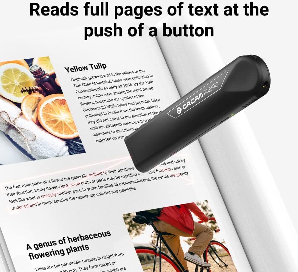 OrCam Read Smart AI Text to Speech Reader